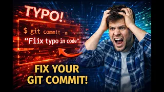 Git Commit Amend How to Fix Typos Rewrite History The Right Way