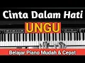 Download Lagu Cinta Dalam Hati (UNGU) Tutorial Piano Mudah \u0026 Cepat | PASTI BISA!!!