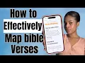 How to do Bible Verse Mapping-9 SIMPLE STEPS