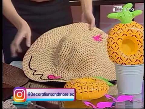 Aprende a decorar tu sombrero para la playa