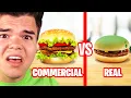 Download Reacting To COMMERCIALS vs. REAL LIFE FOOD! (Insane) mp4 3gp mp3 videos - waplic