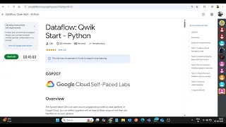 NEW 2025 Dataflow Qwik Start - Python Updated Lab Solution Google Cloud Arcade 2025