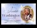 Celebration of Life for Freddie Washington - August 15 2026