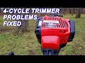 4 cycle Troy Bilt trimmer won t start