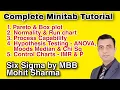 Learn Complete Minitab Tutorial with Industry Examples
