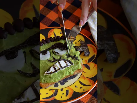 would you eat this? #asmr #cooking 🎃