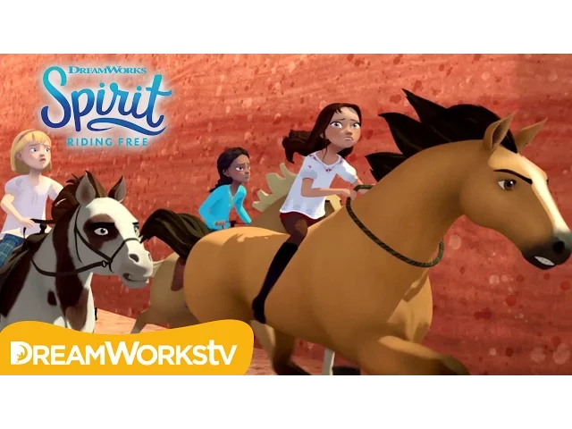 Download MP3 Lucky and Spirit to the Rescue | SPIRIT RIDING FREE | Netflix