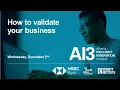 Alberta Inclusive Webinar Series How to validate your business