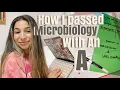 How I Passed Microbiology With An A Pre-Nursing Sukaina Attar