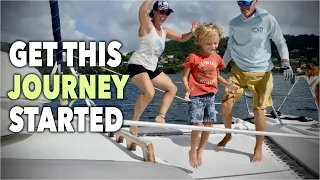 SAILING AWAY on a HIGH NOTE – Catamaran Life | SailAway 215
