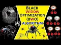 Black Widow Optimization BWO Algorithm Step-By-Step xRay Pixy
