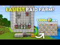 NEW Easiest Raid Farm Minecraft Bedrock 26 4
