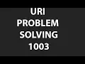 URI Online Judge 1003 Simple Sum Problem Solving