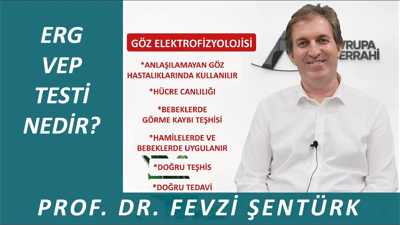 ERG-VEP Testi Nedir? (Oküler Elektrofizyoloji)