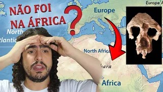 FÓSSIL REVELA QUE O SER HUMANO SURGIU NA EUROPA? CUIDADO, NÃO É NADA DISSO! (#Pirula 376)