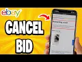 How To Cancel Bid On eBay