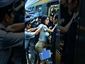 Download Lagu Trapped Outside… Tokyo Rush Hour Chaos 🚇💦 | AI Girl #shorts