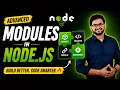 Nodejs Tutorial 18 Node js Modules Explained CommonJS Exports Require