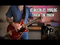 Malcolm Young's Rhythm on Touch Too Much ft. Chris Longo