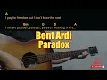 Download Lagu Bent Ardi - Paradox | Easy Guitar Chord \u0026 Lyrics cover 