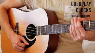 Coldplay - Clocks EASY Guitar Tutorial With Chords