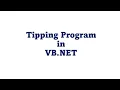 VB NET Tipping Program