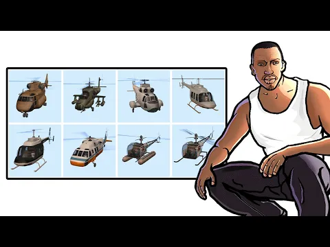 Download MP3 ¿Dónde encontrar todos LOS HELICÓPTEROS? GTA SAN ANDREAS