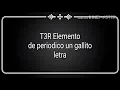 Tercer Elemento - de periodico un gallito letra