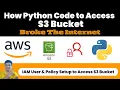 Python Code to Access AWS S3 Bucket Python AWS S3 Bucket Tutorial Guide