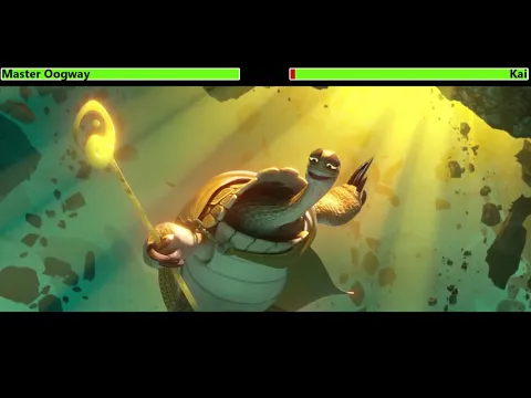 Download MP3 Master Oogway vs. Kai with healthbars