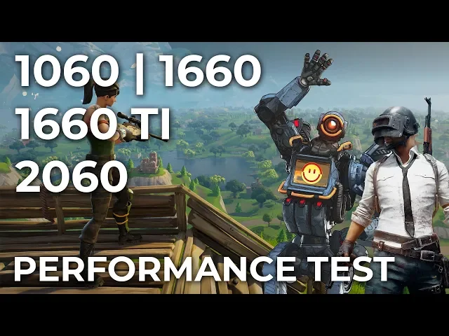 GTX 1660 vs. RTX 2060 PUBG | Fortnite | APEX Legends Performance Comparison [promotion]