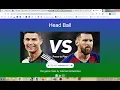 Head-Ball Game Canvas - JavaScript