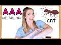 Fun ABC Phonics Chant for Kids A to Z Letter Sounds and Actions