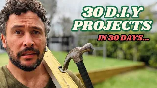 30 D.I.Y projects in 30 days...