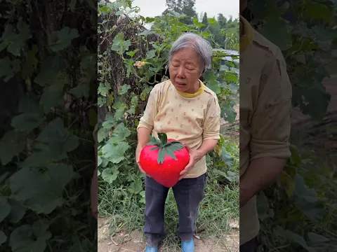 🥹❤️ दादी के लिए स्ट्रॉबेरी 🍓🙏 #Shorts