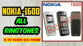 Download Nokia -1600 Ringtones, 15th year old phone ringtones review . MP3