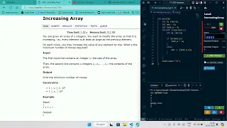 CSES - Increasing Array CSES Solutions CSES Problem Set