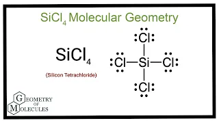 SiCl4 Molecular Geometry Silicon Tetrachloride