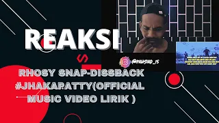 Download Rhosy snap- Dissback #jhakapatty (official music video lirik)x REAKSI STUDIO_BADAKI MP3