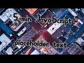 5 min JS dynamic placeholder text lorem ipsum