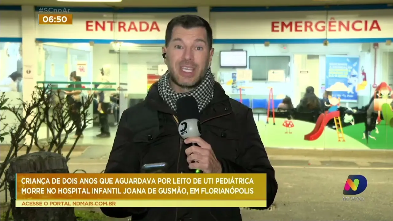 Criança de dois anos que aguardava por leito de UTI pediátrica morre no Hospital Infantil