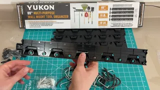 Yukon Multi-Purpose Wall Mount Garden Tools Organizer from Harbor Freight