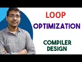 LOOP OPTIMIZATION CODE MOTION LOOP UNROLLING LOOP MERGING INDUCTION VARIABLE ELIMINATION