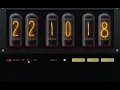 New Nixie Tube Clock - in HTML vibed coded in Gemini