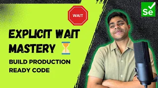 13 How to Use Explicit Wait in Selenium Real-Time Code Example 2026