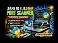 Scan Open Ports Using Python Ethical Hacking Tutorial