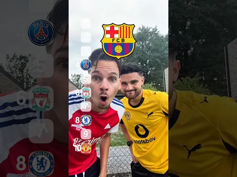 FOOTBALL CLUBS BLIND RANKING!🤔