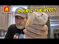 ONLY 2 Taco Bell CLASSIC CHEESY DOUBLE BEEF BURRITO Review