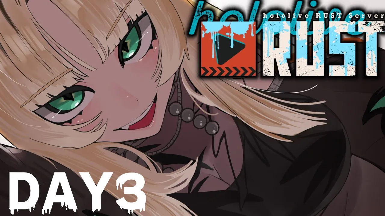 【🔰#holoRUST ＃３】畑を完成させたいし銃もほしいし文明も発ｔ…【虎金妃笑虎🔰】