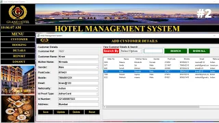 - How to create hotel management system project in python using tkinter python project